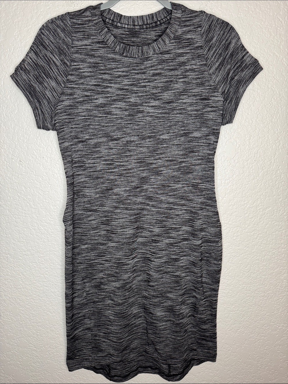 Lululemon &go Where To Dress Heathered Black Size 8 - Picture 3 of 6